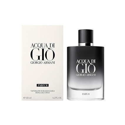Armani Acqua Di Gio Parfum Spray for Men, 4.2 Ounce