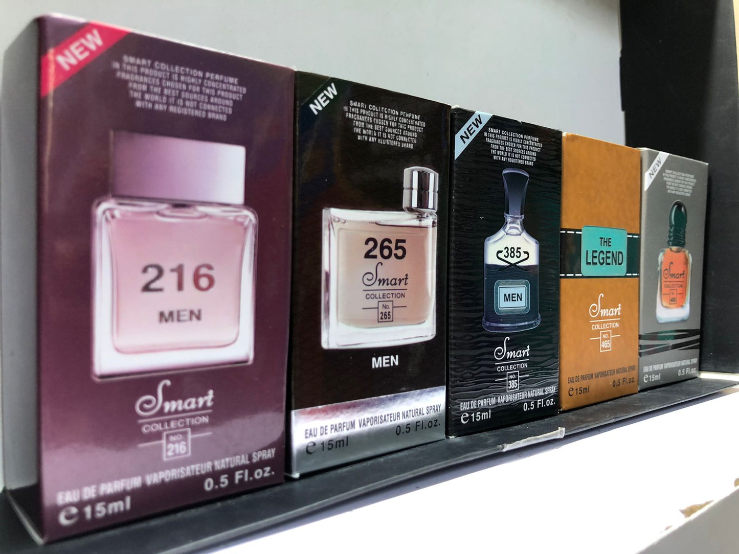 5 Pack Smart Collection Perfume For Men
