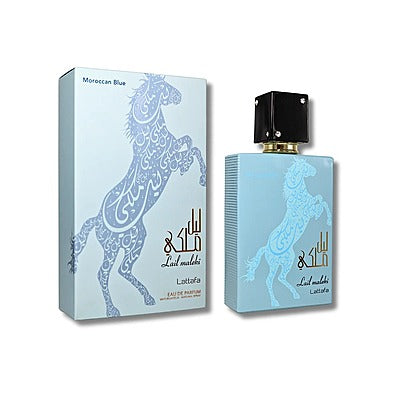Lail Maleki Moroccan Blue By Lattafa Perfume 100 ml.