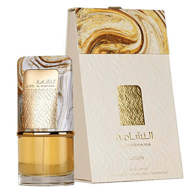 Lattafa Al Nashama Eau de Parfum Spray for Unisex, 3.4 Ounce