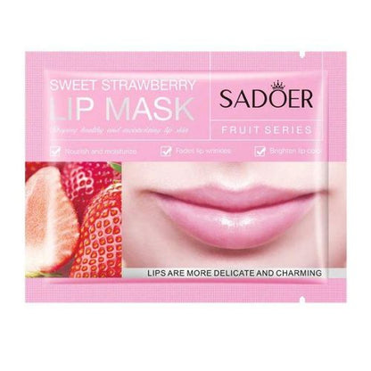 SADOER 6PCS Of Lip Softening And Brightening Masks