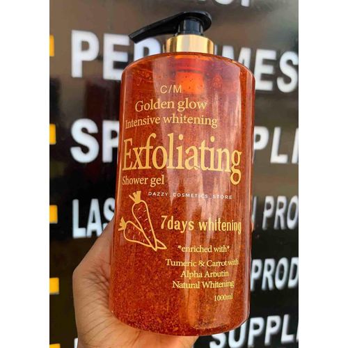 golden glow Intensive Whitening Exfoliating Shower Gel 1000ml