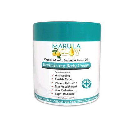 Marula Glow Revitalizing Hydrating Body Cream With Baobab & Tissue Oils