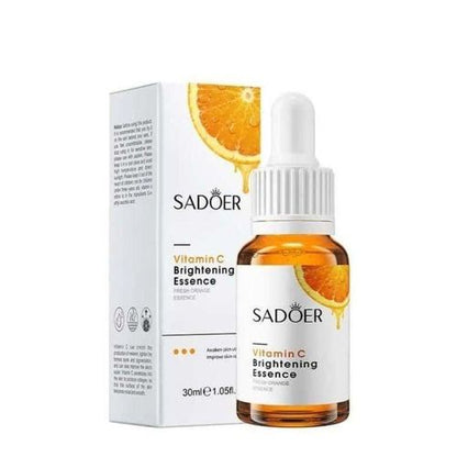 SADOER 3 in 1 : Vitamin C Brightening Face Cream + Face Serum + Soap