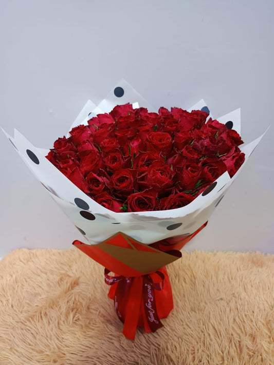45 Red Roses