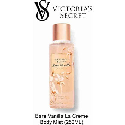 VICTORIA SECRET 2 PCs Of Bare Vanilla La Creme Fragrance Mist