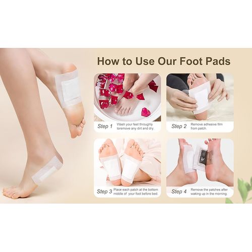 Wis Town Herbal Detox FOOT Patch (Cleansing Detox Pads)