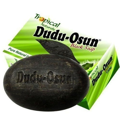 Dudu-Osun Black Soap-for Eczema,Acne,Freckle,oily Skin,Dark Spots