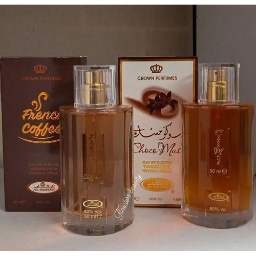Al Rehab 2 in 1 SPECIAL OFFER!!! (CHOCOLATE AND CARAMEL LOVERS ) Choco Musk + French Coffee Perfume