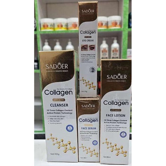 4in1 Collagen Face Serum,Face Lotion,Face Cleanser And Eye Cream For Anti-aging And Anti-wrinkle