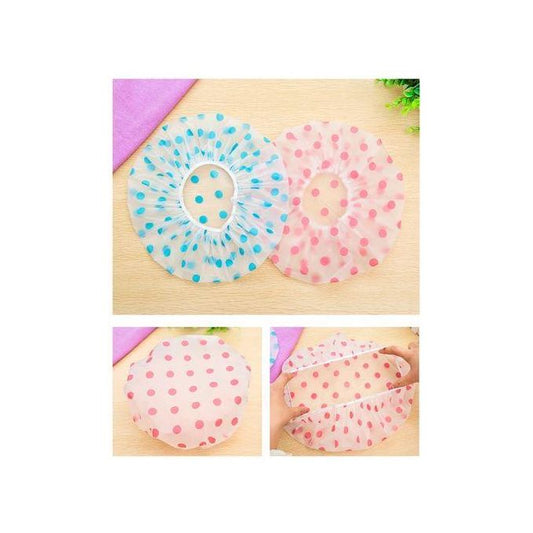 4pcs Shower Caps Water Resistant Water Proof Bathing Caps