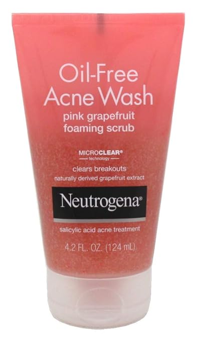 Neutrogena Acne Wash Pink Grapefruit Foaming Scrub