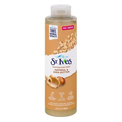 St Ives 1 Pc: Soothing Body Wash Oat Meal And Shea Butter