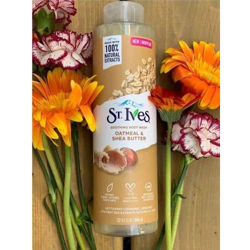 St Ives 1 Pc: Soothing Body Wash Oat Meal And Shea Butter