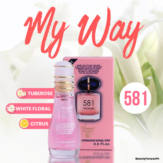 SMART COLLECTION PERFUME NO.581 OIL BASED PERFUME FOR WOMEN