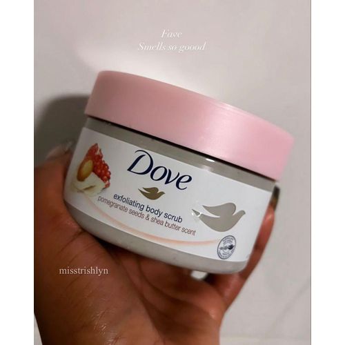 Dove Exfoliating Body Scrub Pomegranate Seeds & Shea Butter Scent