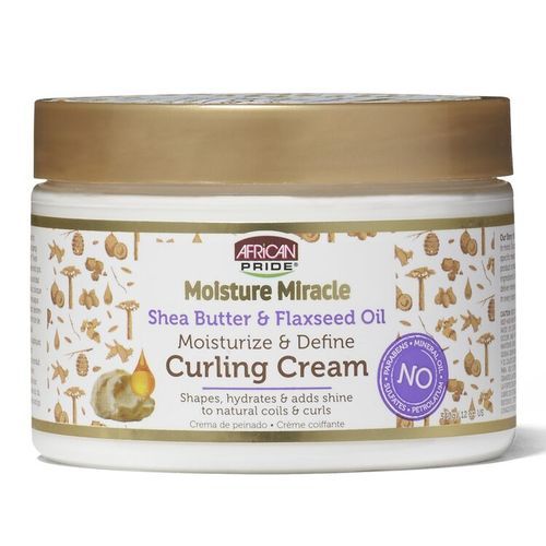 AFRICAN PRIDE Shea Butter & Flaxseed Oil Curling Cream