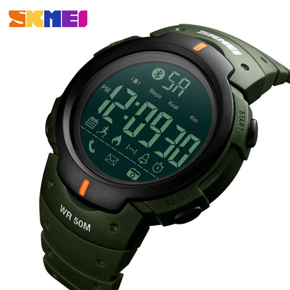 SKMEI Smart Watch Calories Pedometer Digital Reminder Watches Fitness Bluetooth For Ios