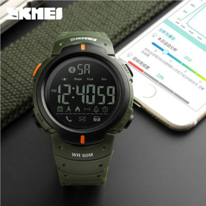 SKMEI Smart Watch Calories Pedometer Digital Reminder Watches Fitness Bluetooth For Ios