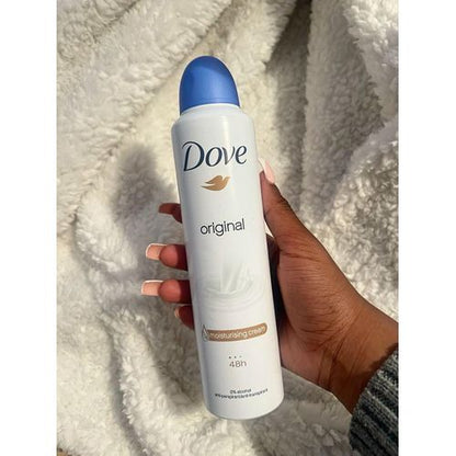 Dove 5 in 1 BODYCARE SET: Purely pampering body wash + Pampering care body lotion + Vaseline cocoa radiant body oil + Victoria's secret Vanilla lace fragrance mist + Original anti-sperant deo spray