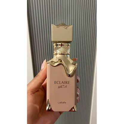 Latafa 3 in 1 PERFUME COMBO: Eclaire Perfume + Vaseline Cocoa Radiant Body Oil + Victoria's Secret Coconut Passion Body Mistt