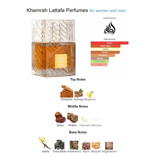 Al Rehab Khamrah Lattafa Perfume For Women & Men
