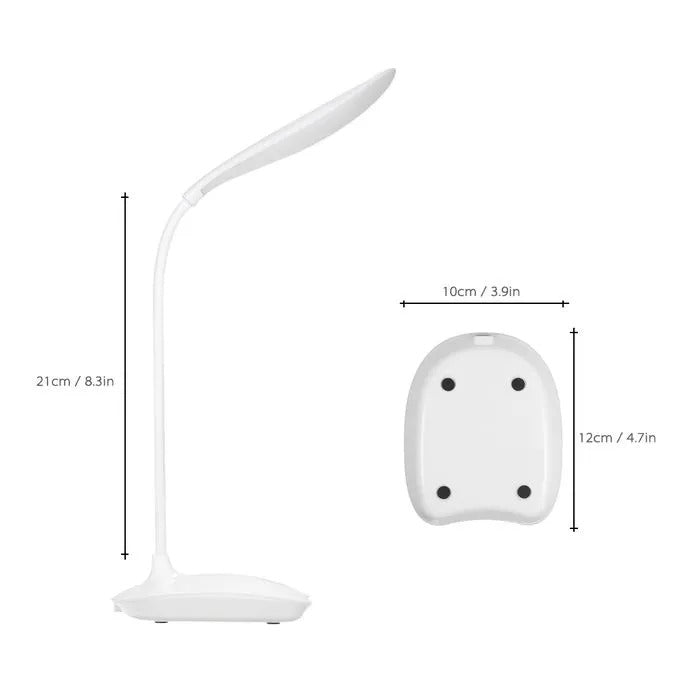 Table Lamps Desk Lamps Lights Lighting LED USB Rechargeable 3 Adjustable Levels