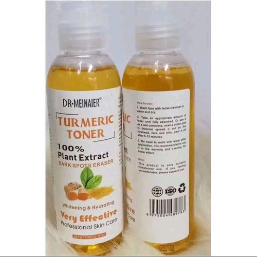DR MEINAIER 2 Pcs : Tumeric Toner 100% Plant Extract Dark Spots Eraser