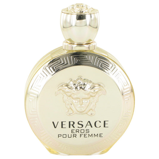 Versace Eros Pour Femme Eau De Parfum 3.4 oz 100 ml TESTER plus free gifts