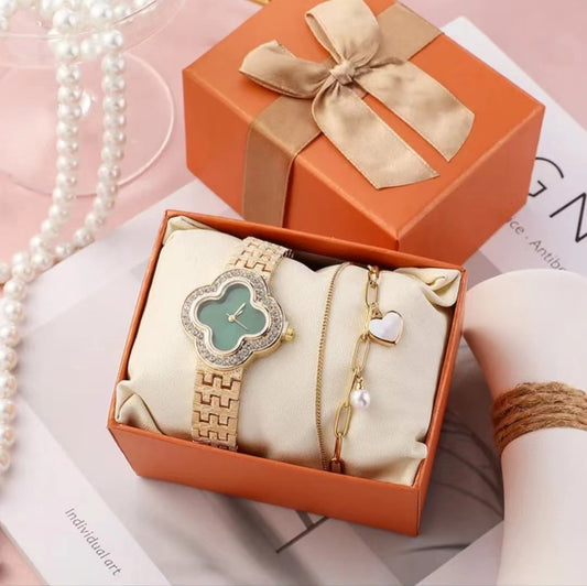 LADIES COMBO (Inclusive of GIFT BOX) Watch,Bangle,Box