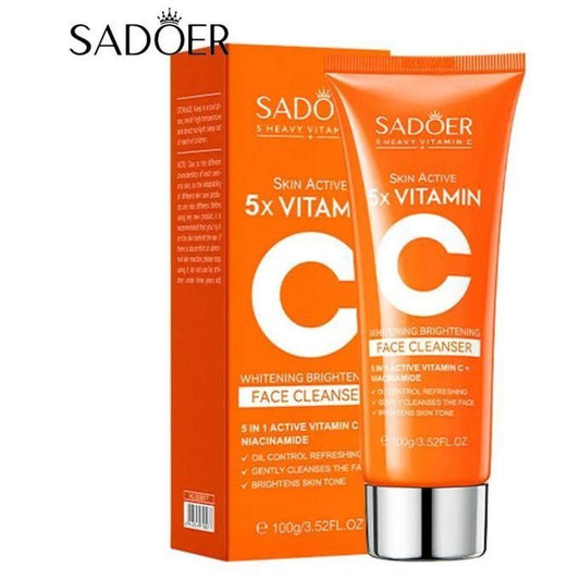 5X Heavy 5-in-1 Active Vitamin C + Niacinamide Face Cleanser