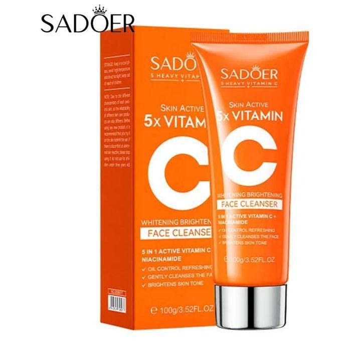 5X Heavy 5-in-1 Active Vitamin C + Niacinamide Face Cleanser