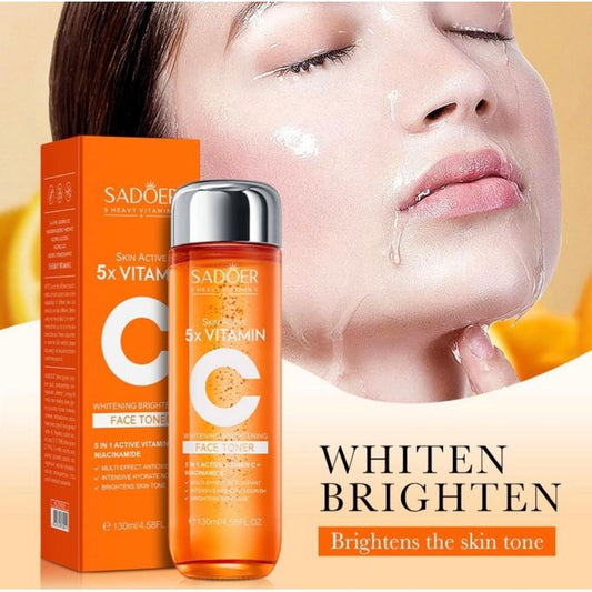 5x Heavy 5-in-1 Active Vitamin C + Niacinamide Face Toner