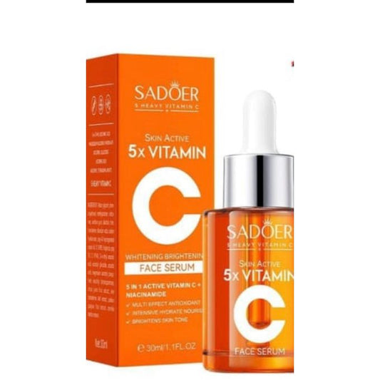 5x Heavy Vitamin C Face Serum For Whitening, Brightening Skin Tone