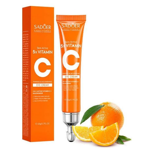 5x Vitamin C Eye Cream For Dark Cycle,Under Eye Wrinkles, Reduces Fine Lines, Anti-aging Eye Cream
