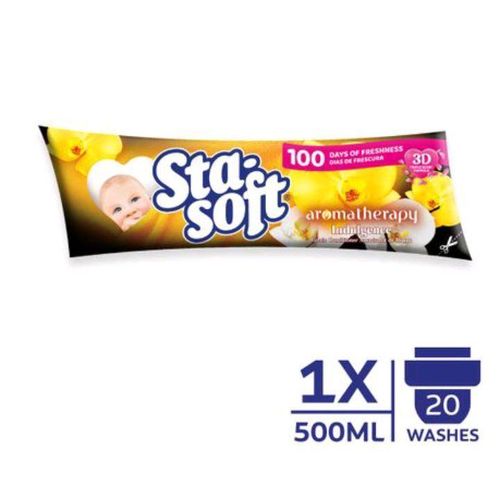 Sta Soft Aromatherapy Indulgence Fabric Softener 500ML Refill