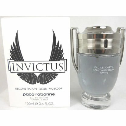 Paco Rabanne Invictus 100ml Eau De Toilette Spray Tester Plus free 5 travel spray and Deodorant