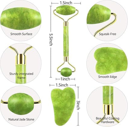 Facial Roller for Wrinkles, Anti Aging Face Eyes Neck Massager/Scrapper