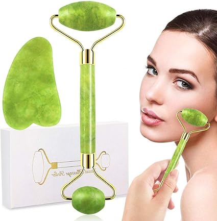 Facial Roller for Wrinkles, Anti Aging Face Eyes Neck Massager/Scrapper