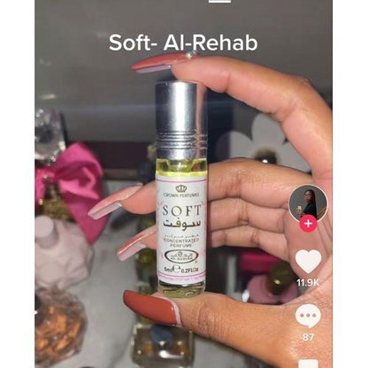Al Rehab 2 Pcs: Soft Perfume Oil