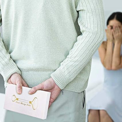 Facial Roller for Wrinkles, Anti Aging Face Eyes Neck Massager/Scrapper