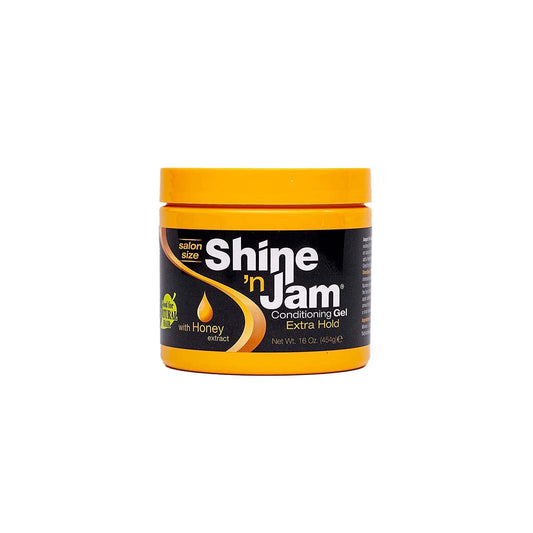 Ampro Shine N Jam Conditioning Gel Extra Hold- With Honey Extract-8oz