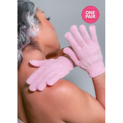 Dove 3 In 1 SHOWER SET: Body Wash + Beauty Cream Bar + (FREE GIFT A Pair Of Exfoliating Gloves)