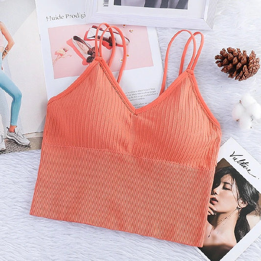 Women tshirts Camisole Tops T-shirts Camisole Underwear Underclothes Undies Women's Clothes Bra