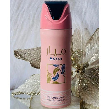 Al Rehab 2 In 1 Mayar Set: Mayar Lattafa Perfume + Deo Spray