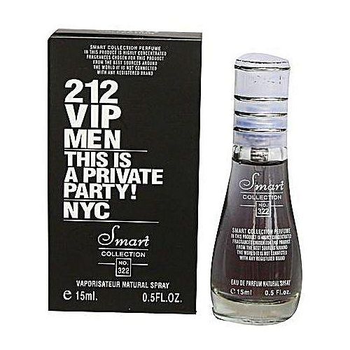 Smart Collection Unisex perfume No.322 For Men,15ml - Eau de Parfum