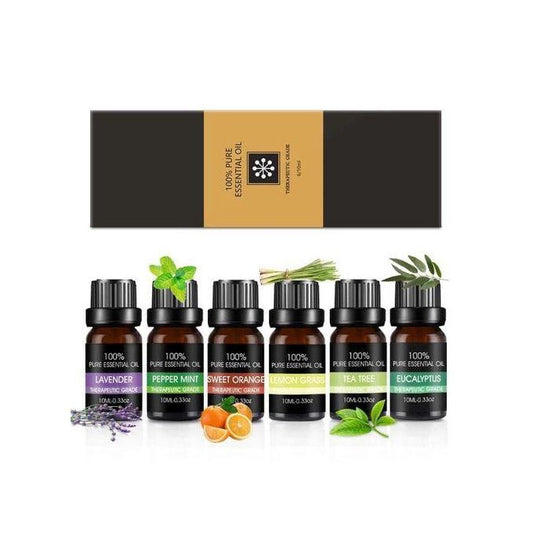 6pcs Aromatherapy Essential Oils - 10ml