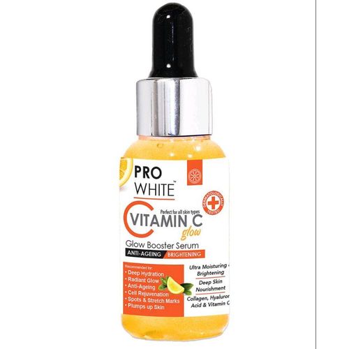 Marula 2 In 1 Glowing Serums: Glow Serum With Collagen & Hyaluronic Serum + Pro White Vitamin C Serum