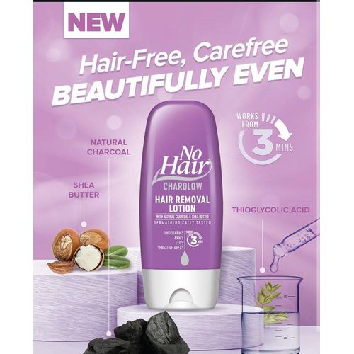 Clean No Hair Charglow Hair Removal Lotion