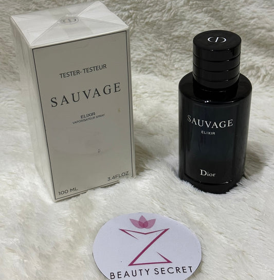 Sauvage Elixir by Christian Dior 2 oz Cologne for Men New Tester plus free gifts
